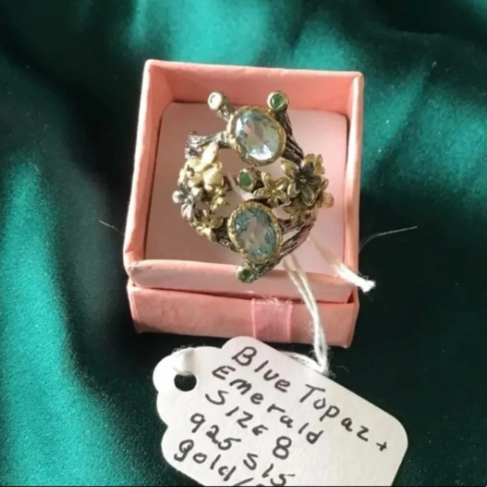 Ladies handcrafted ring - Picture 1 of 1